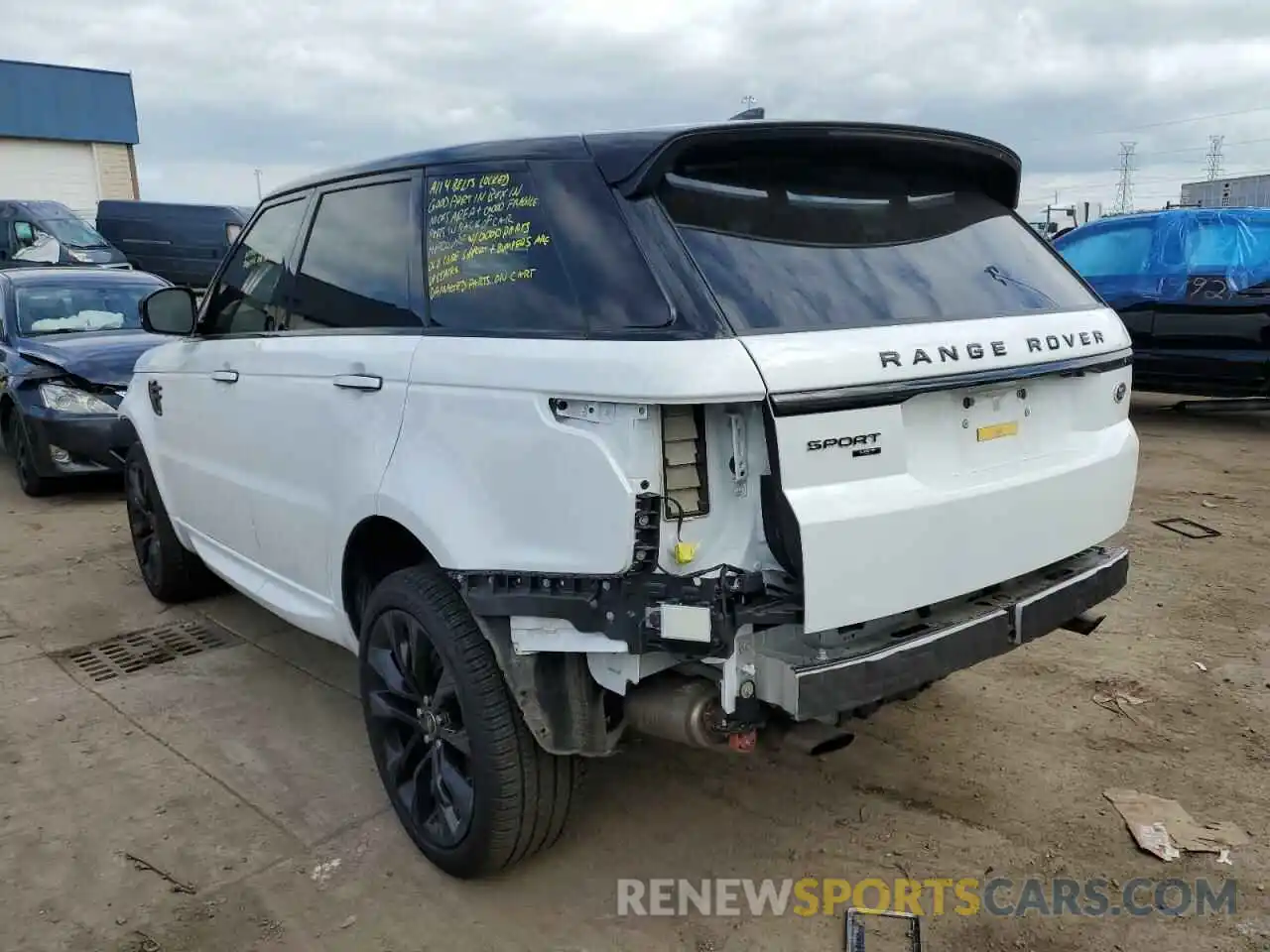 3 Photograph of a damaged car SALWS2RU0MA792004 LAND ROVER RANGEROVER 2021