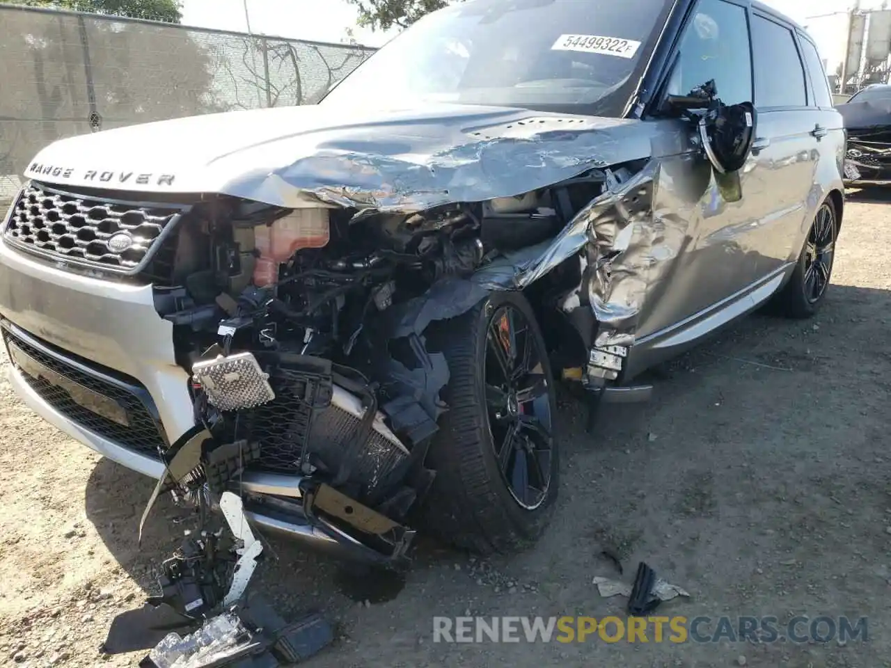 9 Photograph of a damaged car SALWS2RU1MA758136 LAND ROVER RANGEROVER 2021