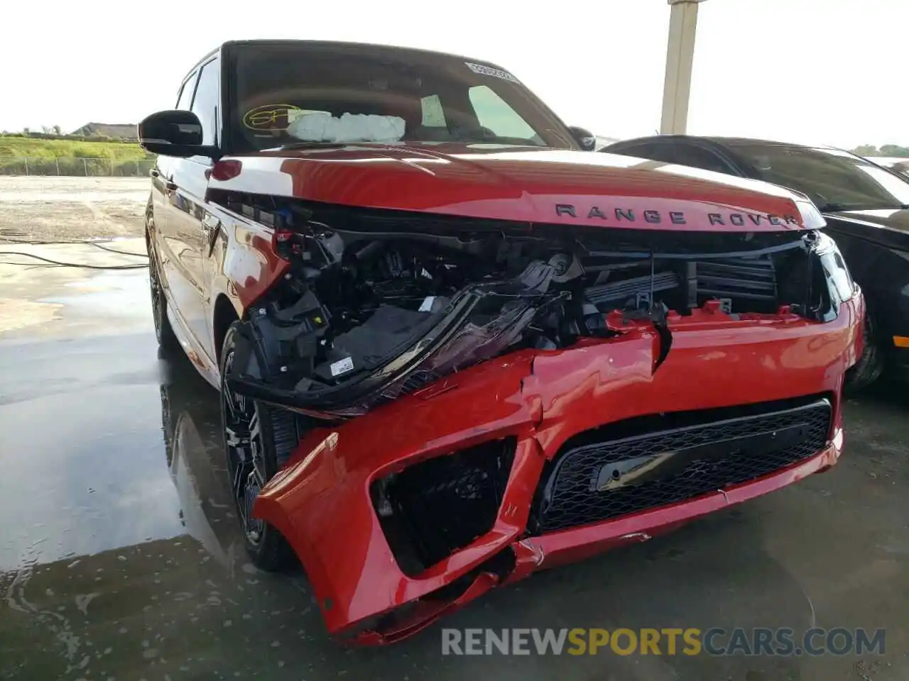 1 Photograph of a damaged car SALWS2RU3MA756114 LAND ROVER RANGEROVER 2021