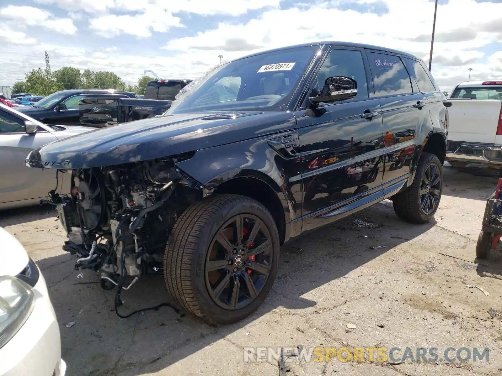 2 Photograph of a damaged car SALWS2RU3MA758316 LAND ROVER RANGEROVER 2021