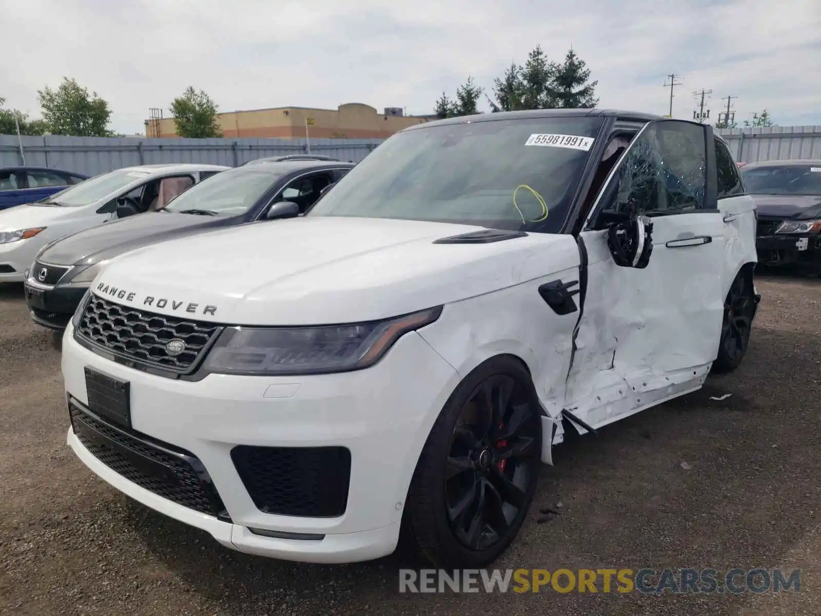 2 Photograph of a damaged car SALWS2RU4MA760964 LAND ROVER RANGEROVER 2021