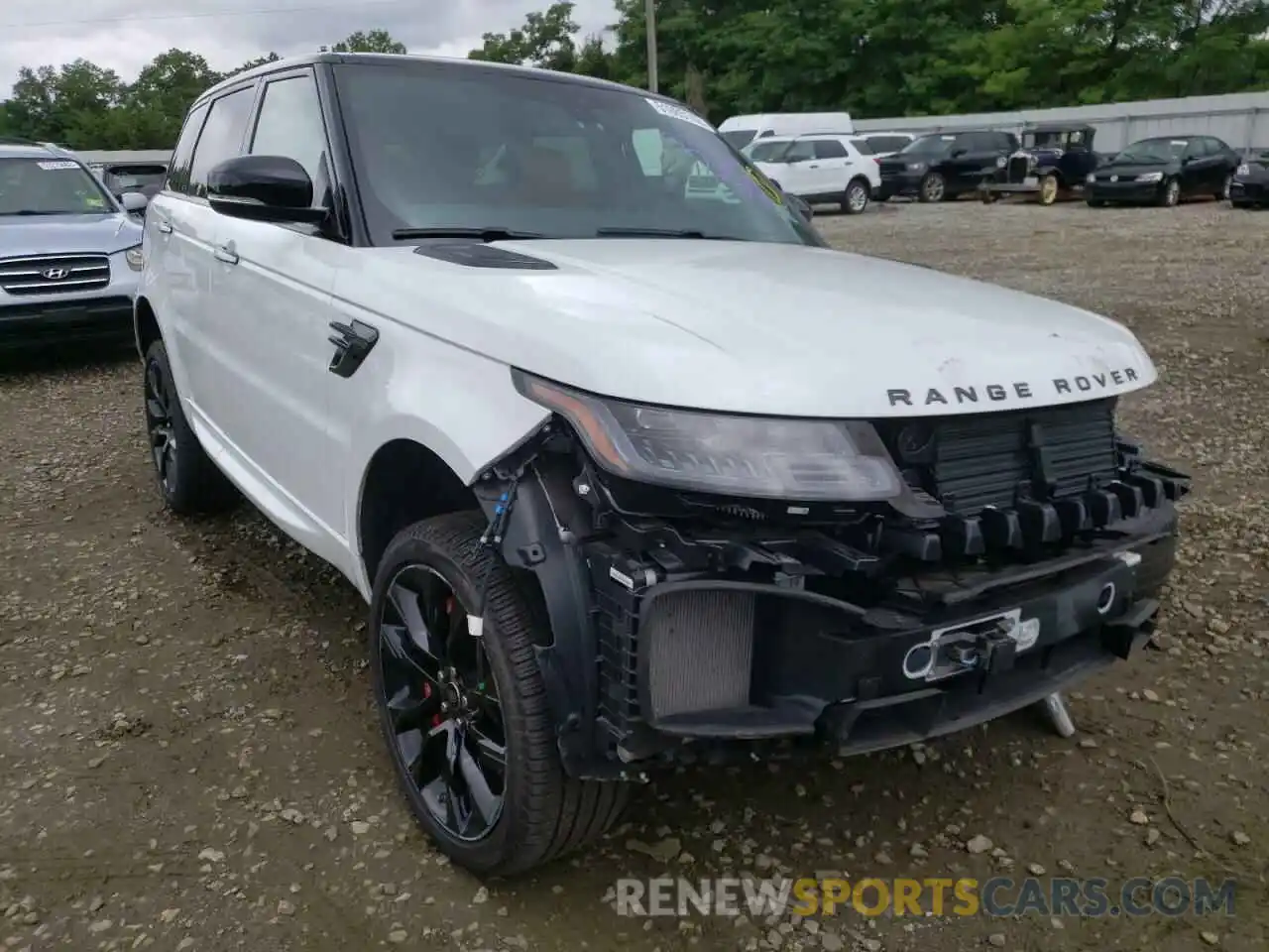 1 Photograph of a damaged car SALWS2RU4MA782009 LAND ROVER RANGEROVER 2021