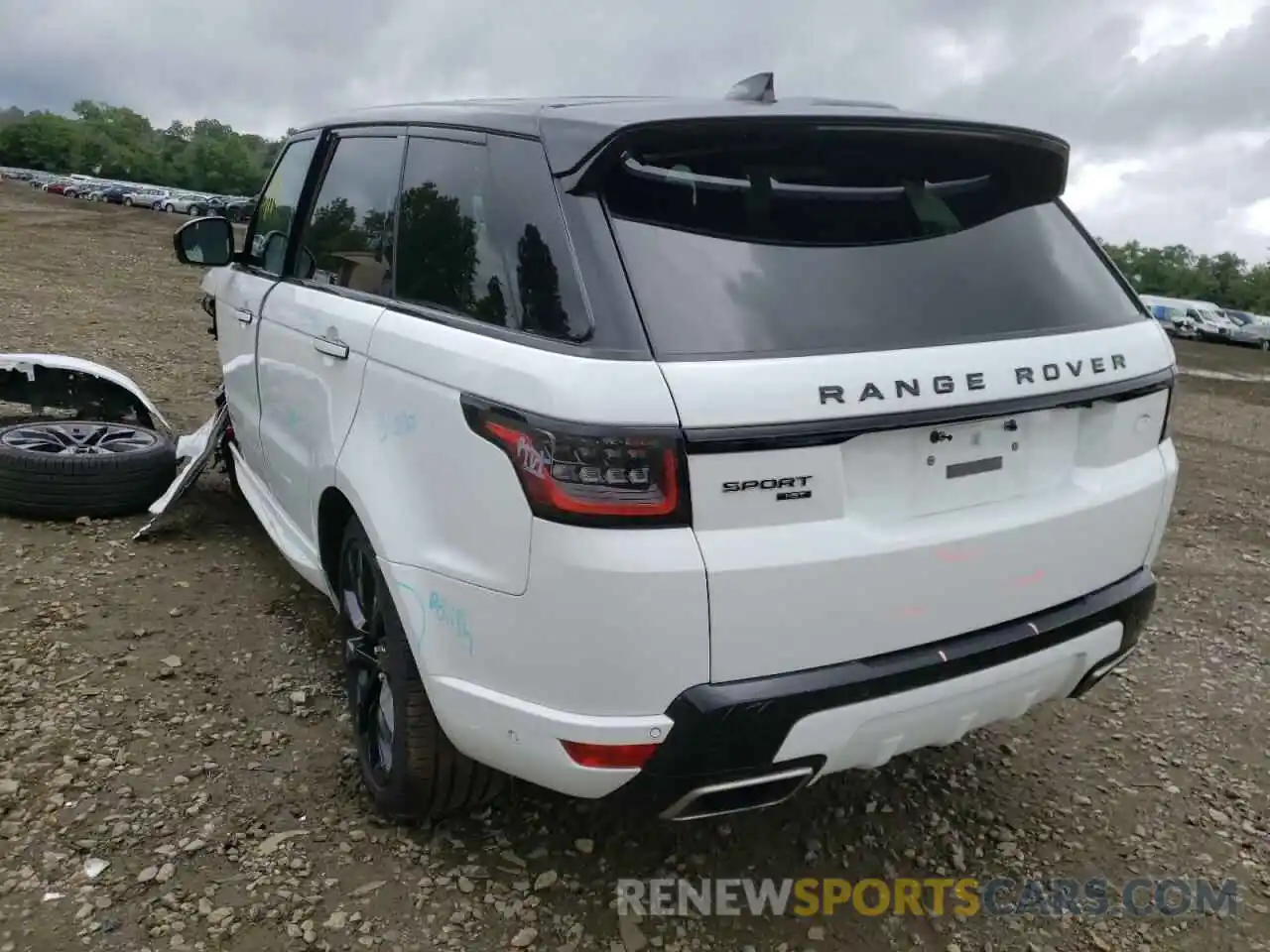 3 Photograph of a damaged car SALWS2RU4MA782009 LAND ROVER RANGEROVER 2021