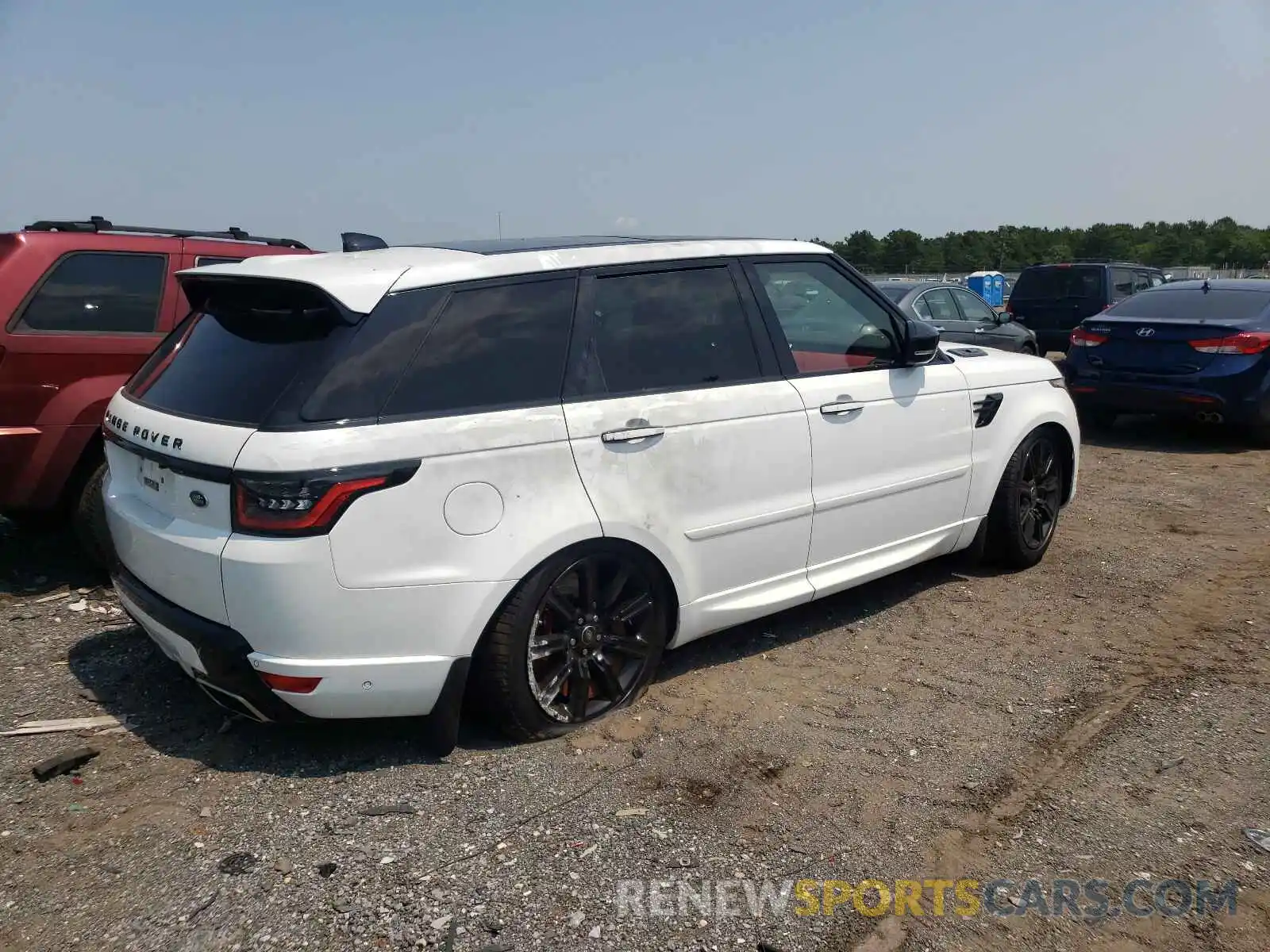 4 Фотография поврежденного автомобиля SALWS2RU5MA783959 LAND ROVER RANGEROVER 2021