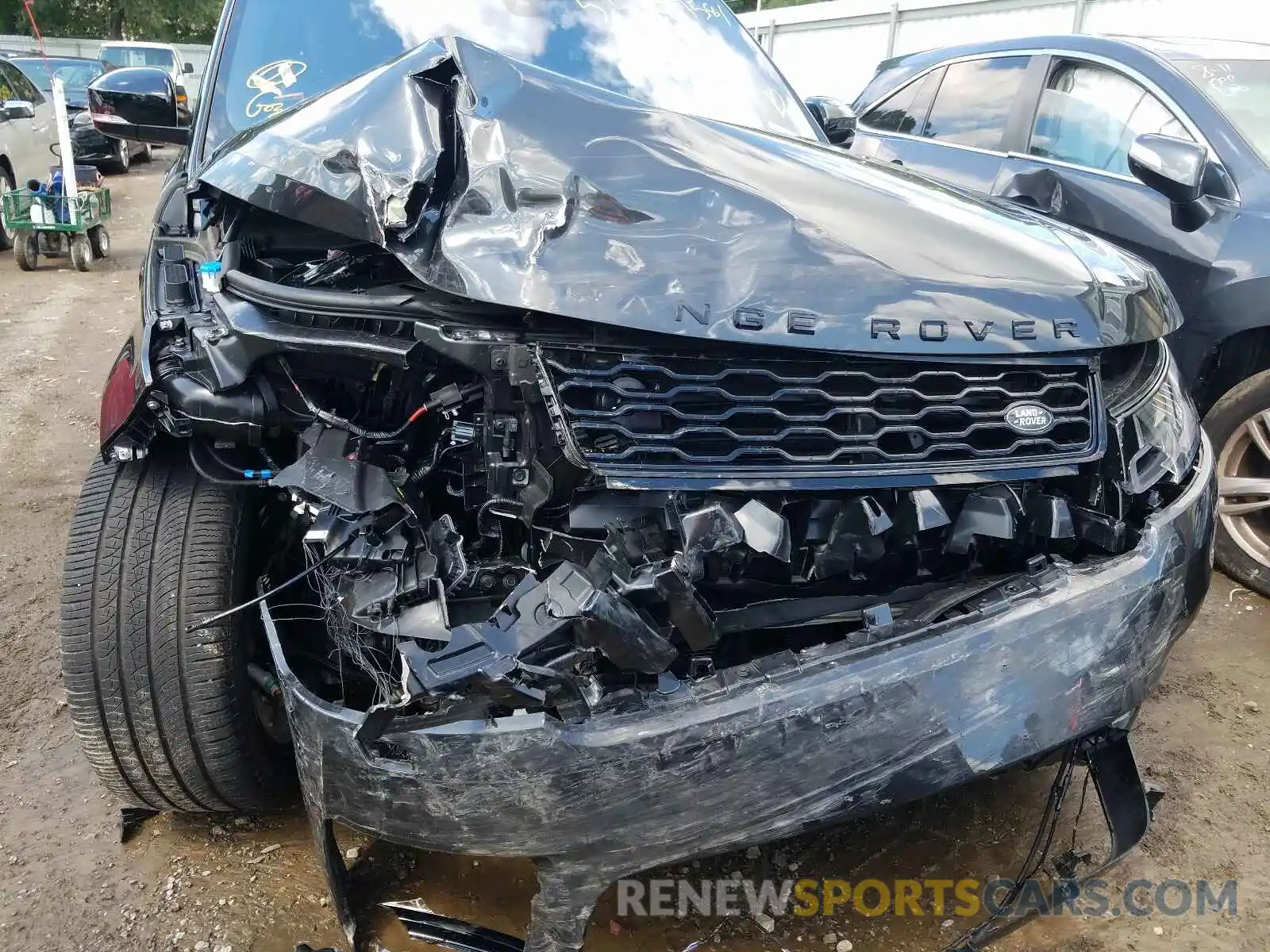 9 Photograph of a damaged car SALWS2RU6MA772632 LAND ROVER RANGEROVER 2021