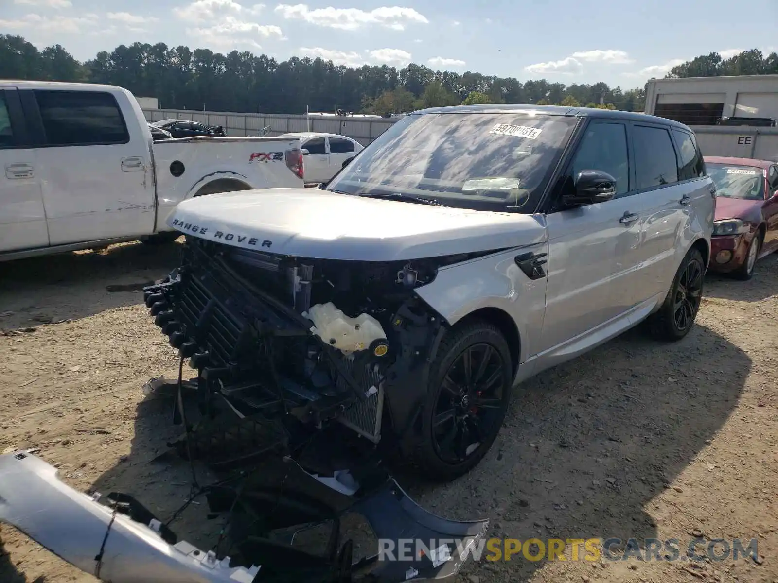 2 Photograph of a damaged car SALWS2RU8MA771353 LAND ROVER RANGEROVER 2021