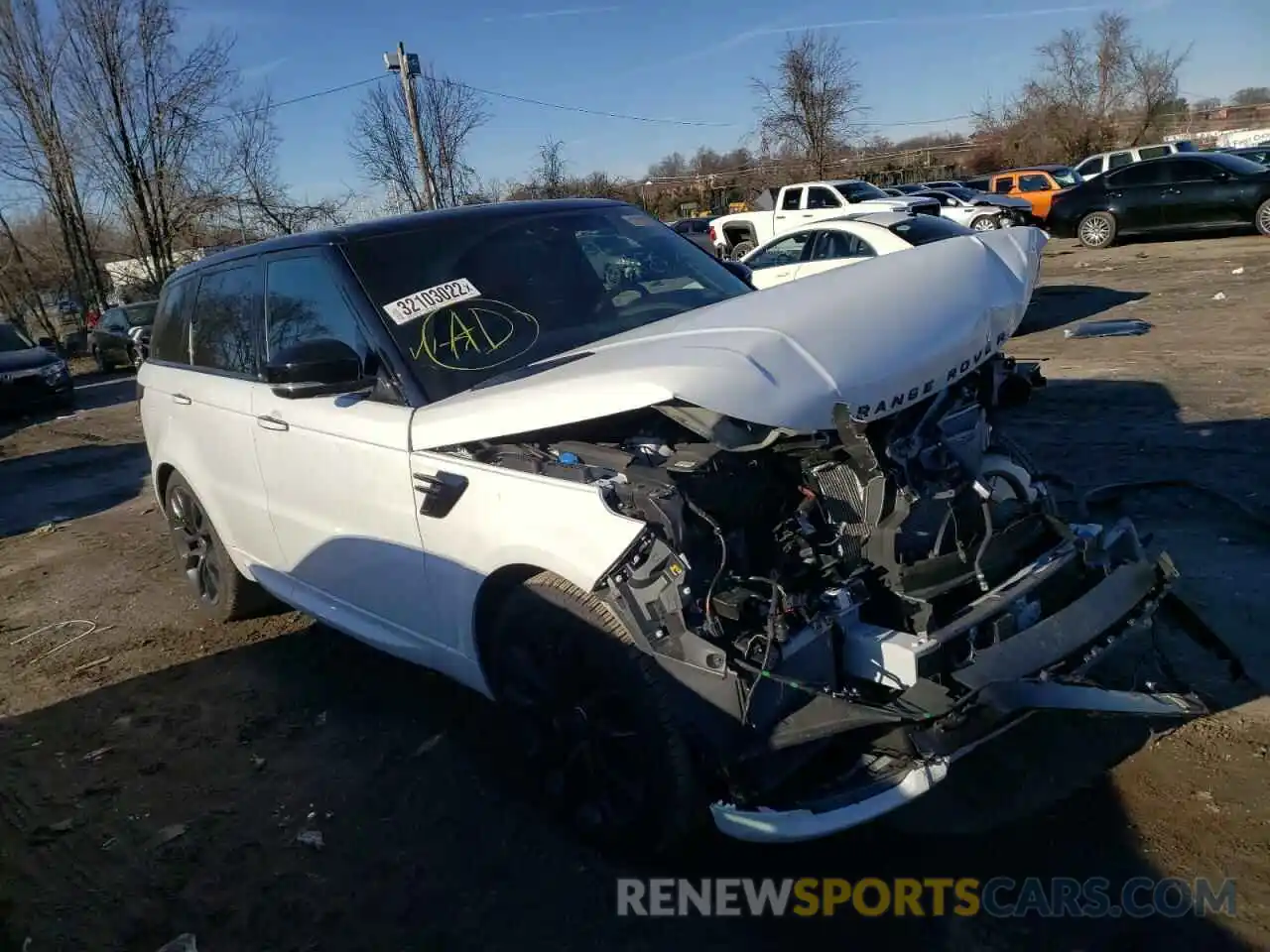 1 Photograph of a damaged car SALWS2RU9MA751807 LAND ROVER RANGEROVER 2021