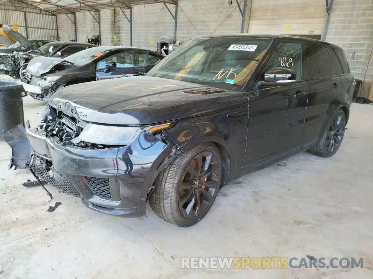 2 Photograph of a damaged car SALWS2RU9MA765402 LAND ROVER RANGEROVER 2021