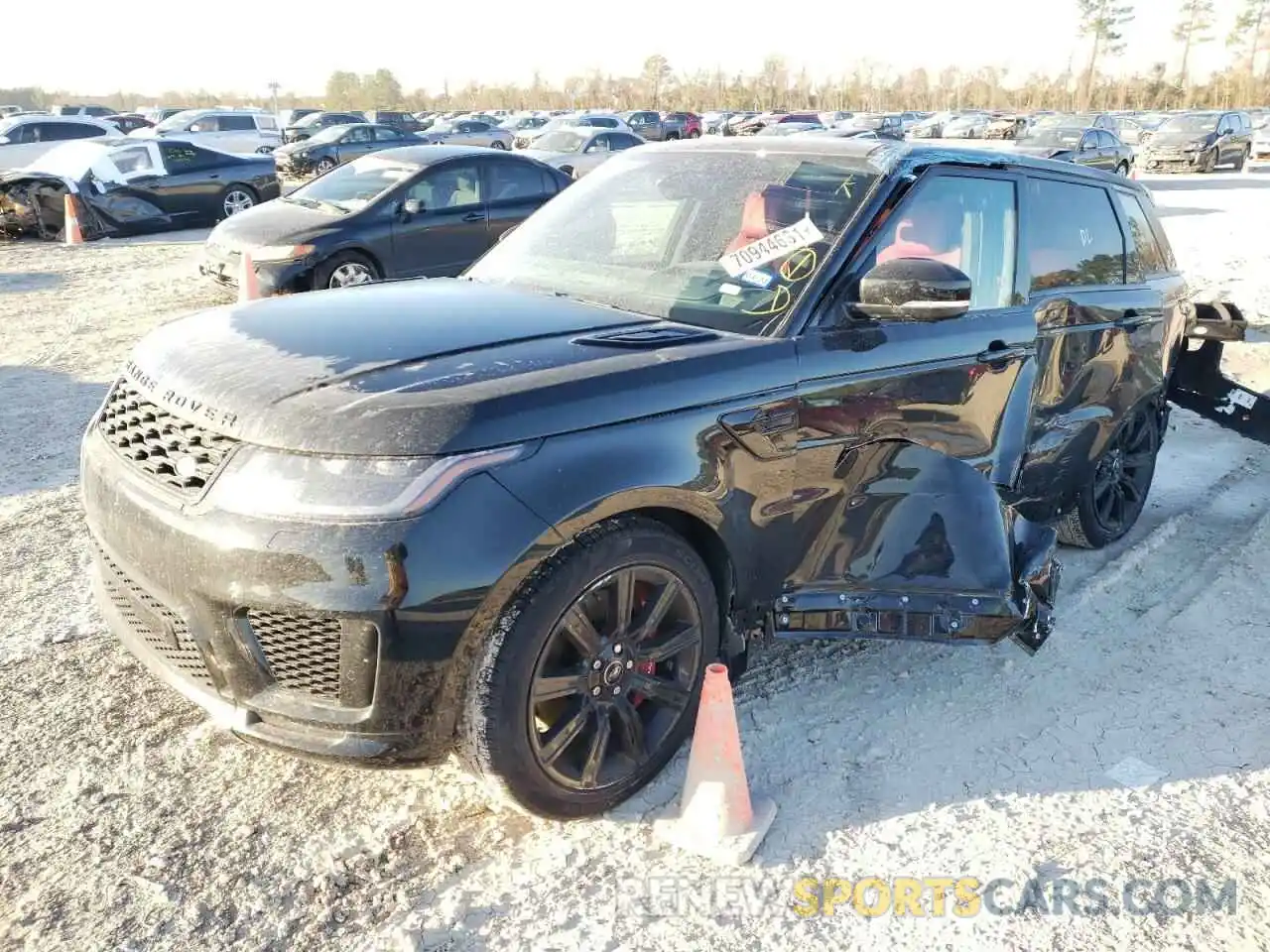 2 Photograph of a damaged car SALWS2RU9MA790249 LAND ROVER RANGEROVER 2021