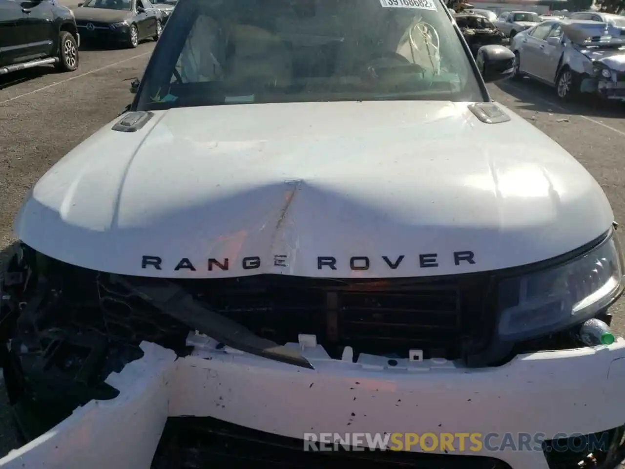 7 Photograph of a damaged car SALWS2RUXMA755574 LAND ROVER RANGEROVER 2021