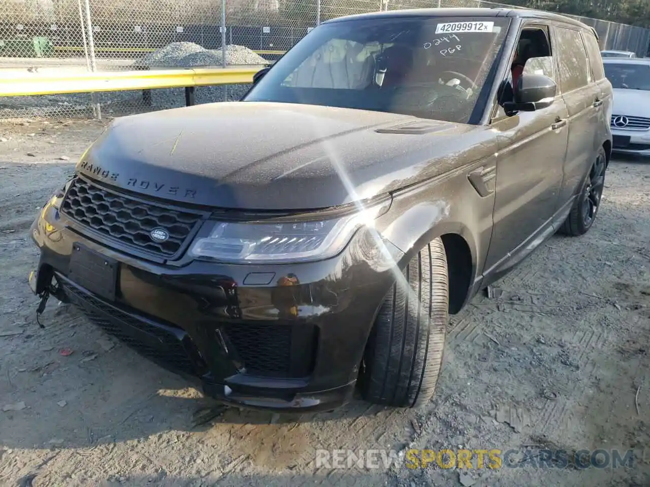 2 Photograph of a damaged car SALWS2RUXMA790244 LAND ROVER RANGEROVER 2021