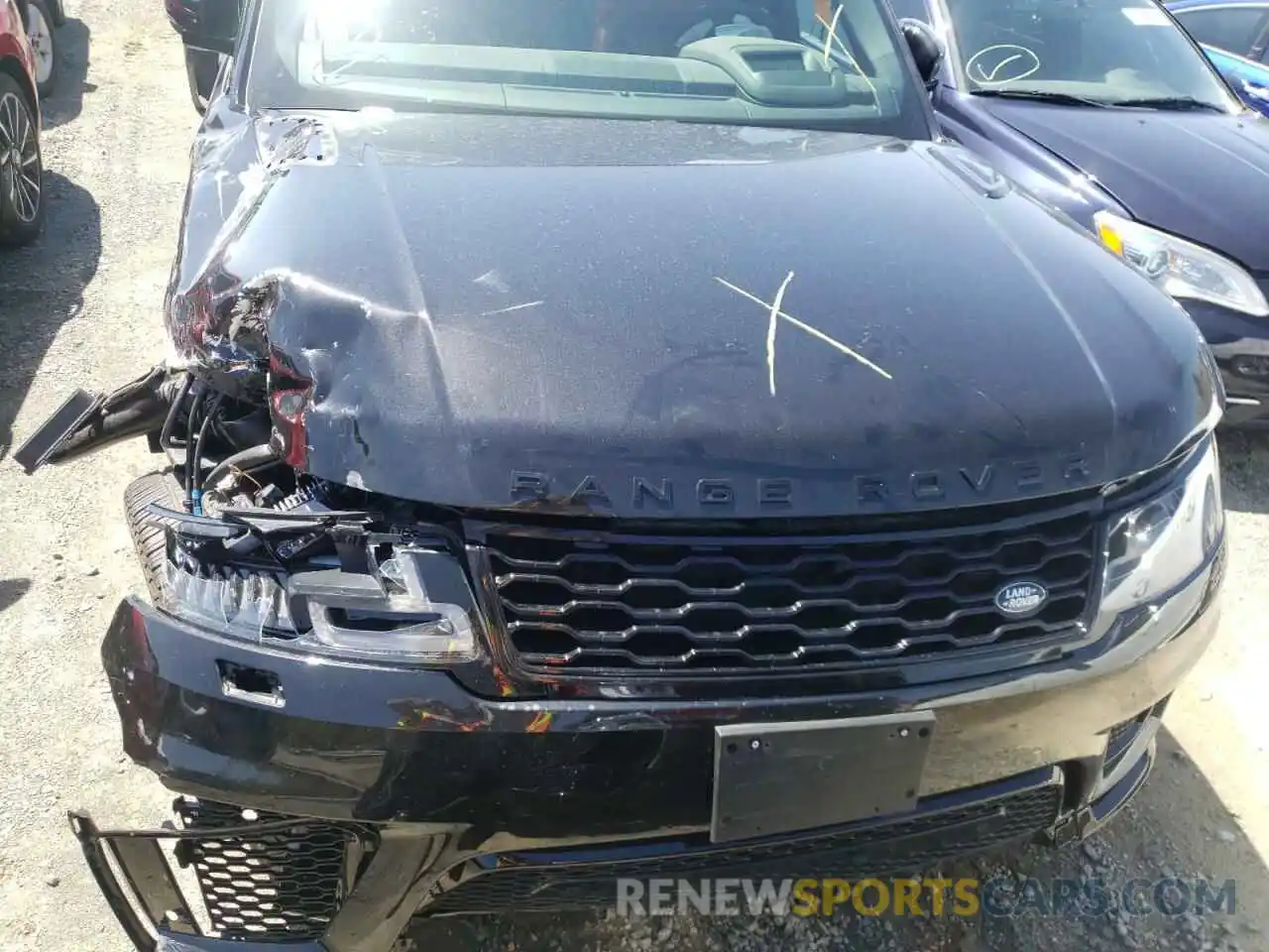 7 Photograph of a damaged car SALWS2RUXMA790244 LAND ROVER RANGEROVER 2021