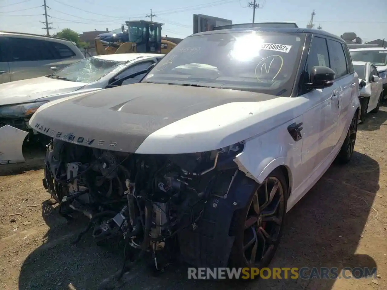 2 Photograph of a damaged car SALWZ2RE7MA770621 LAND ROVER RANGEROVER 2021