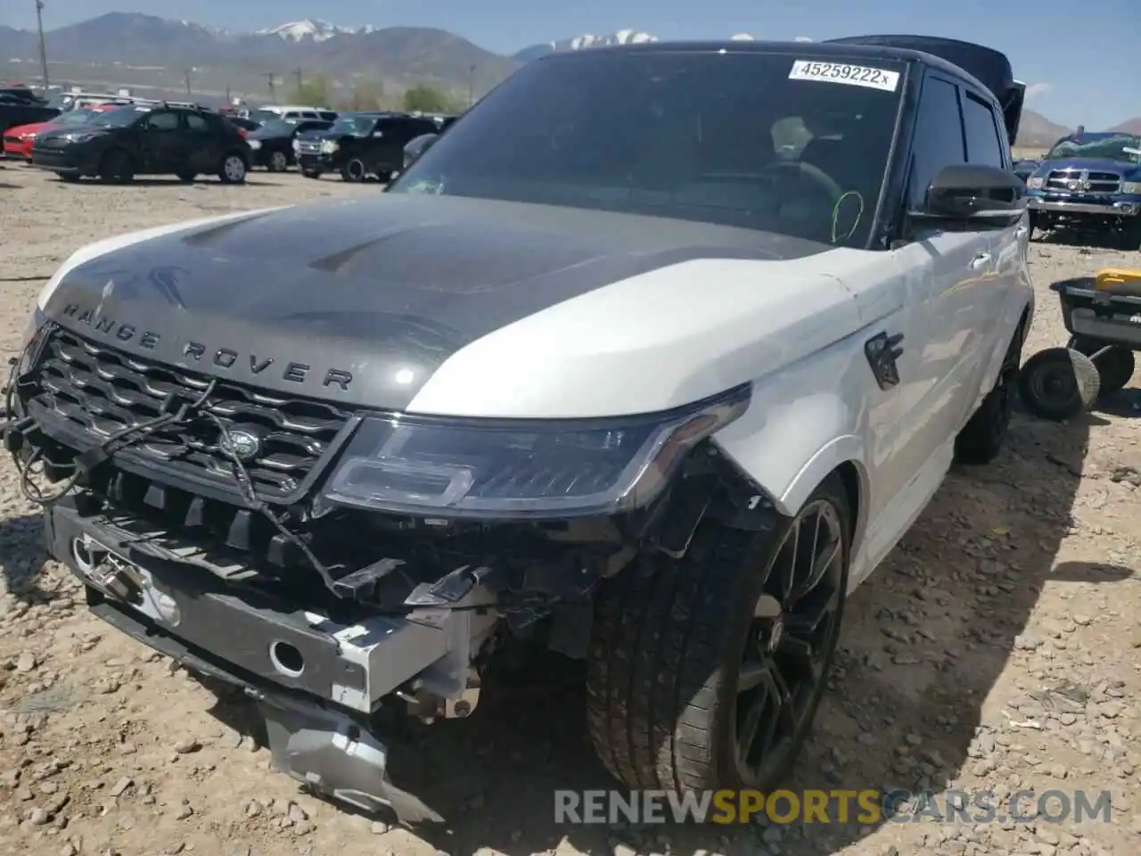 2 Photograph of a damaged car SALWZ2RE9MA773391 LAND ROVER RANGEROVER 2021