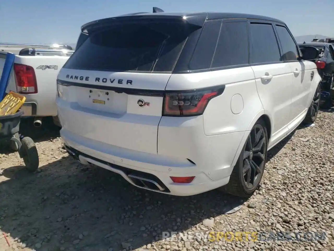 4 Фотография поврежденного автомобиля SALWZ2RE9MA773391 LAND ROVER RANGEROVER 2021