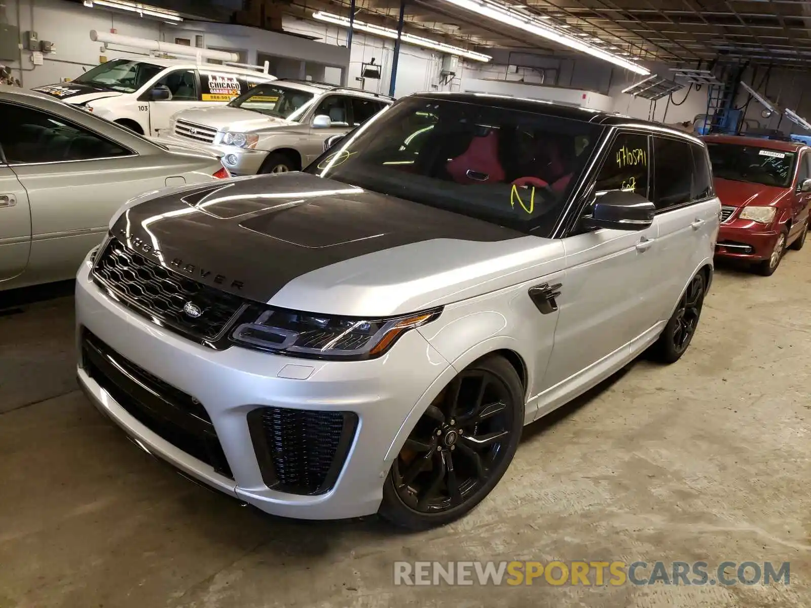 2 Photograph of a damaged car SALWZ2RE9MA784732 LAND ROVER RANGEROVER 2021