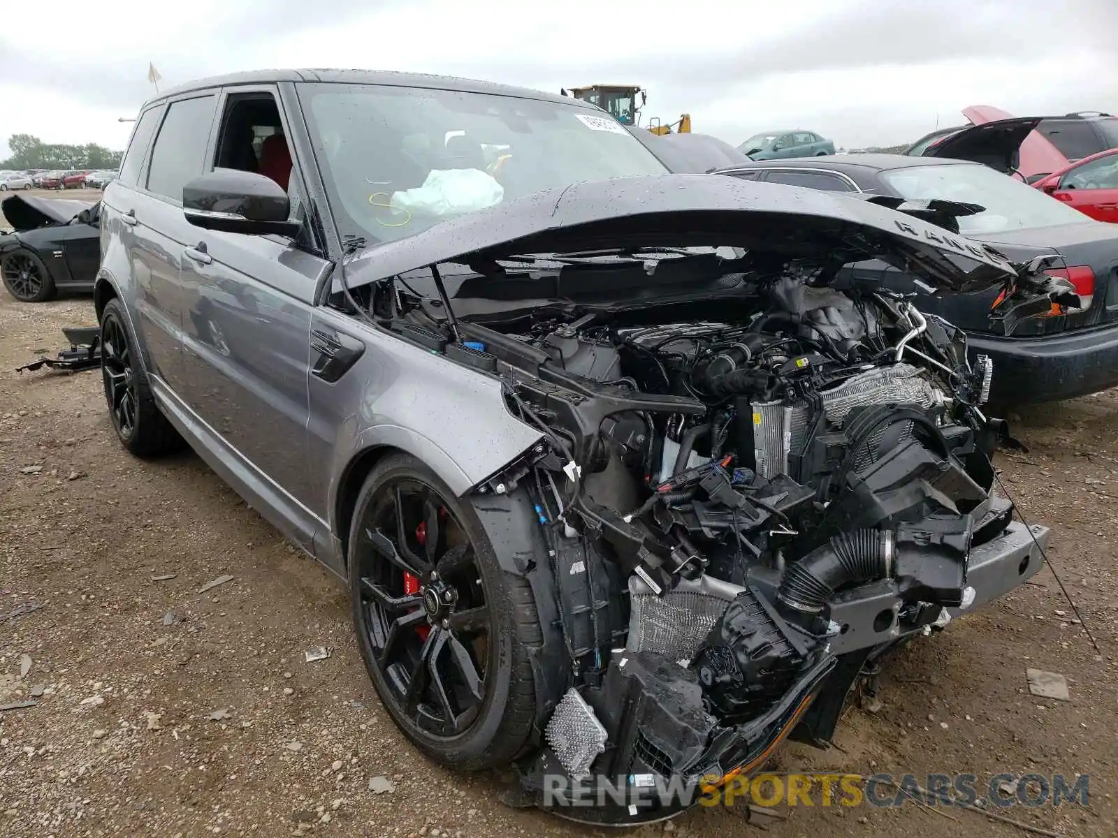 1 Photograph of a damaged car SALWZ2REXMA781192 LAND ROVER RANGEROVER 2021