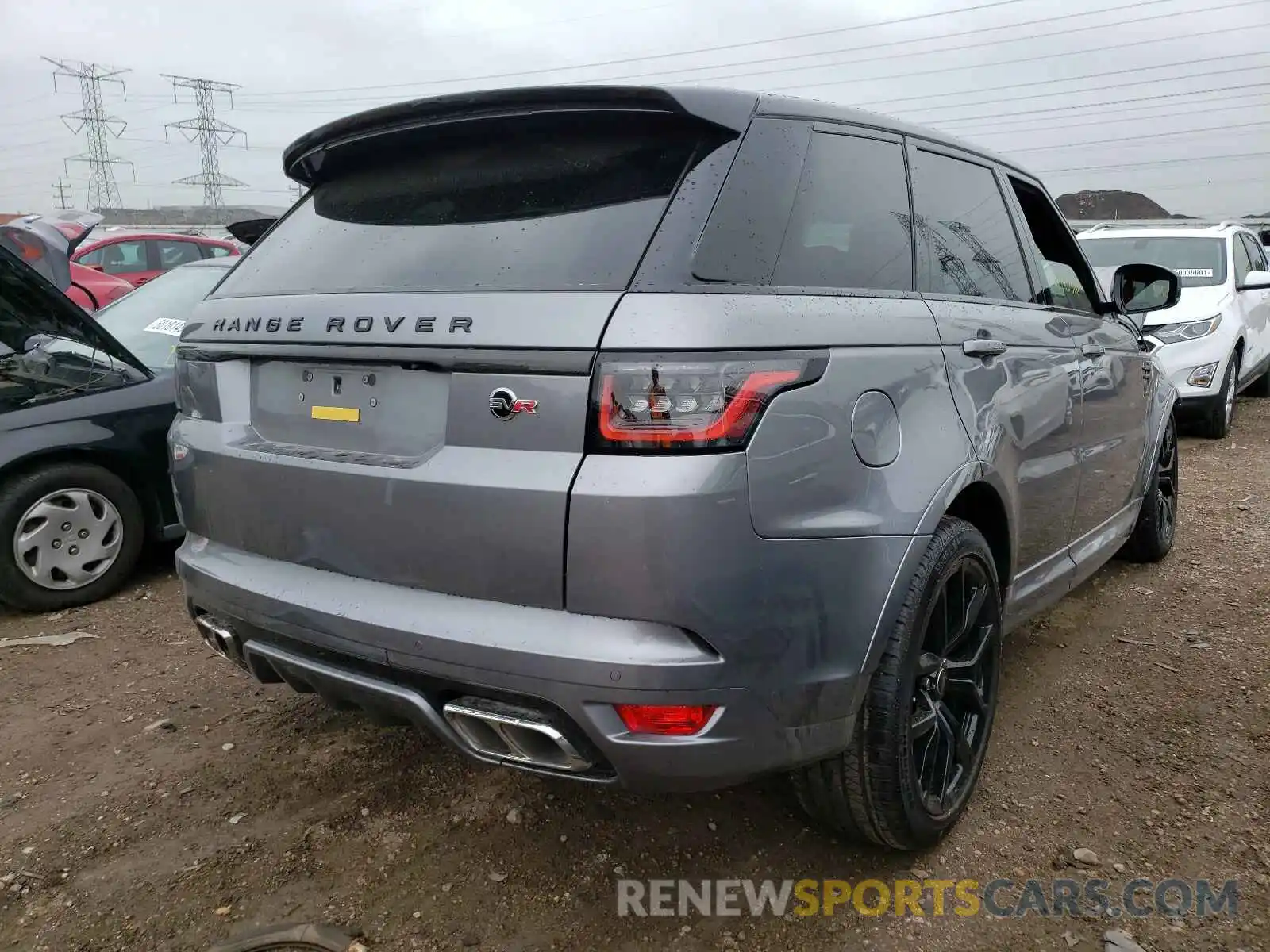 4 Фотография поврежденного автомобиля SALWZ2REXMA781192 LAND ROVER RANGEROVER 2021