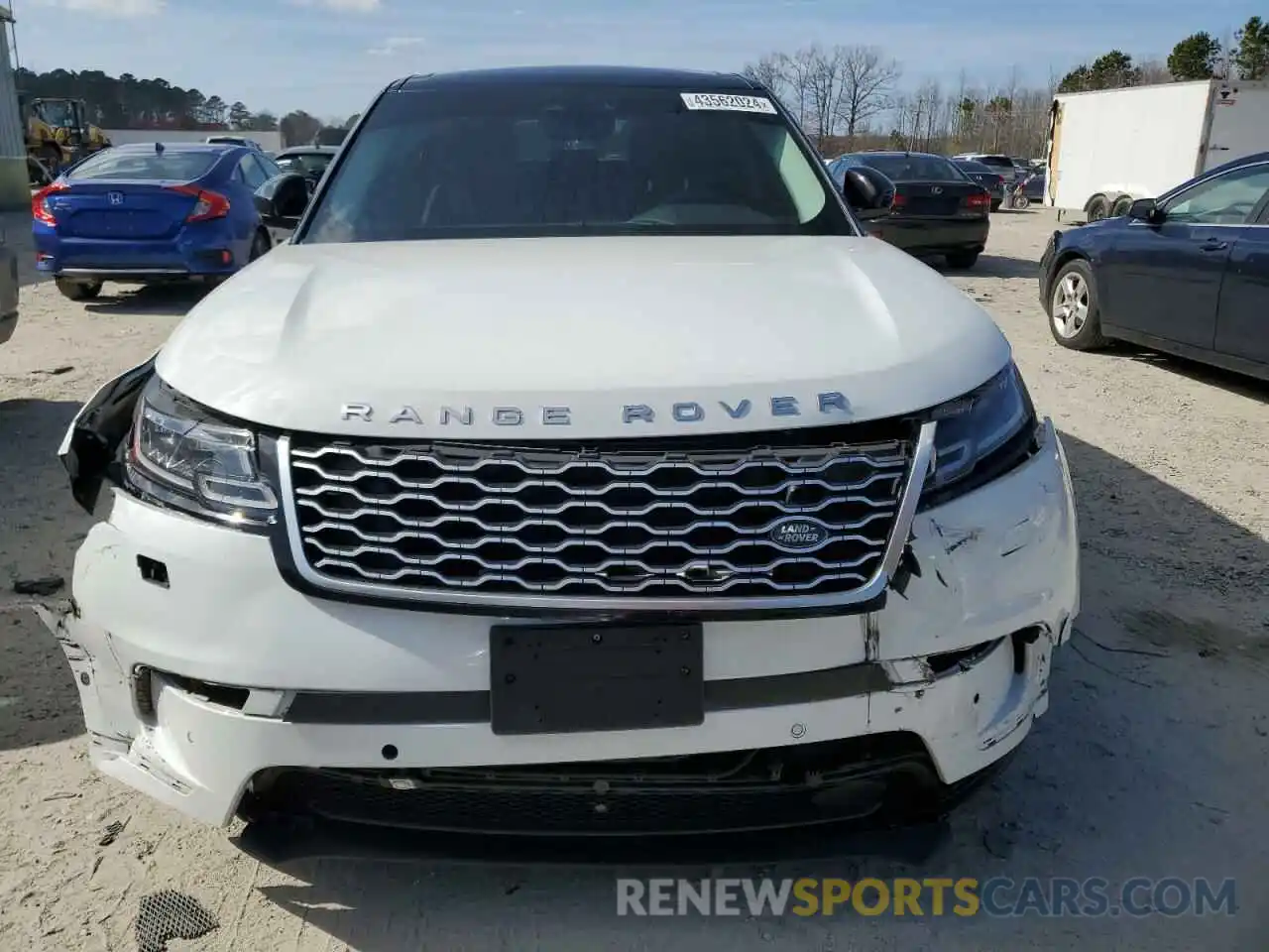 5 Photograph of a damaged car SALYJ2EX0MA304990 LAND ROVER RANGEROVER 2021