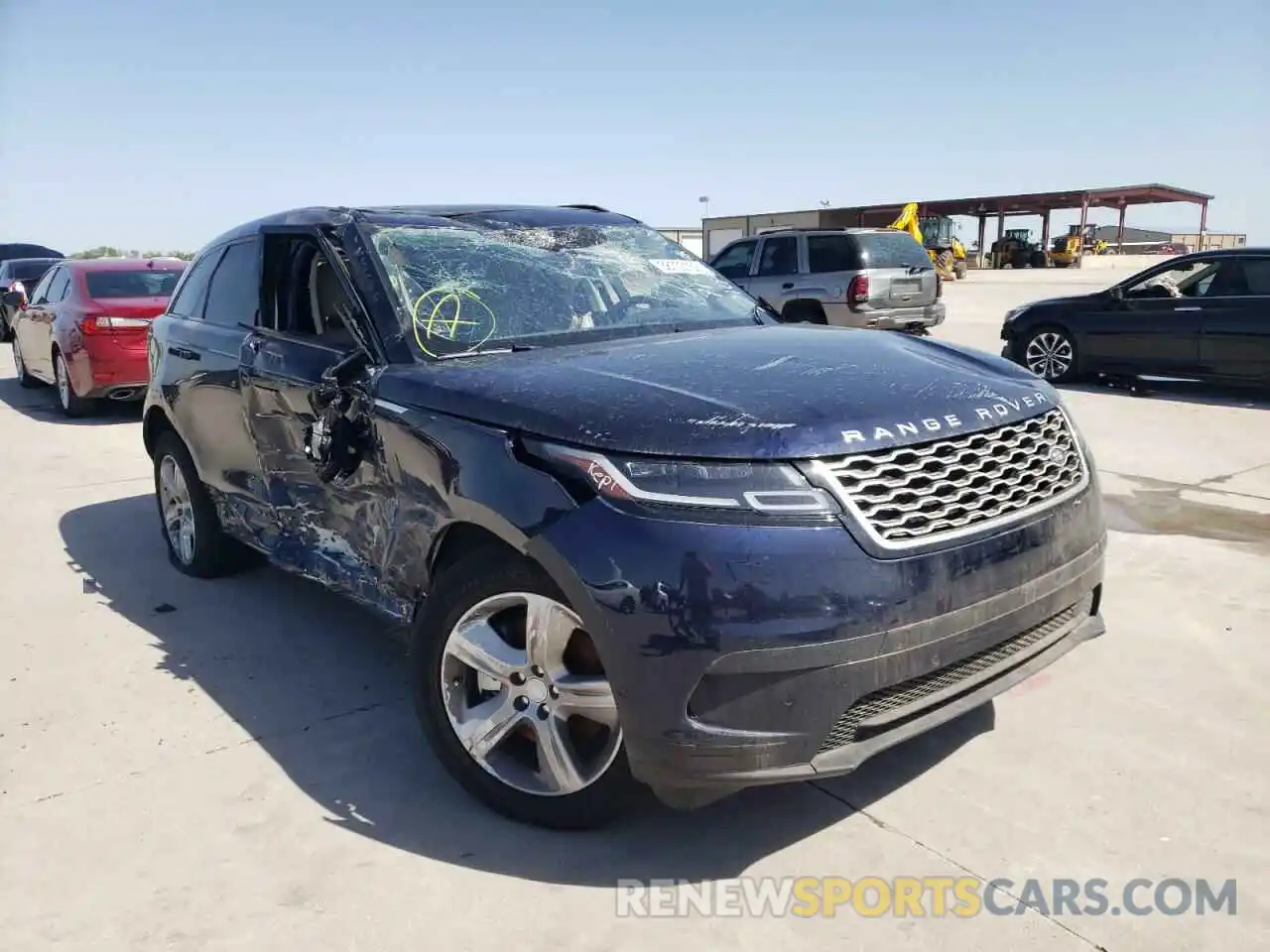 1 Photograph of a damaged car SALYJ2EX1MA306621 LAND ROVER RANGEROVER 2021