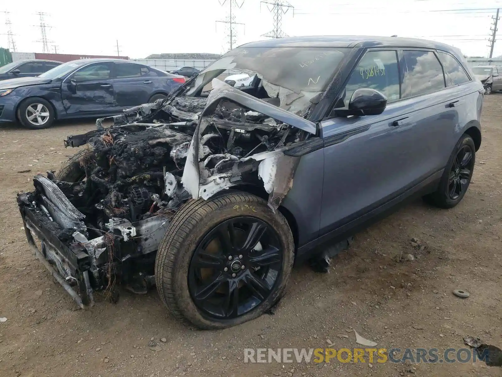 2 Photograph of a damaged car SALYJ2EX1MA311396 LAND ROVER RANGEROVER 2021