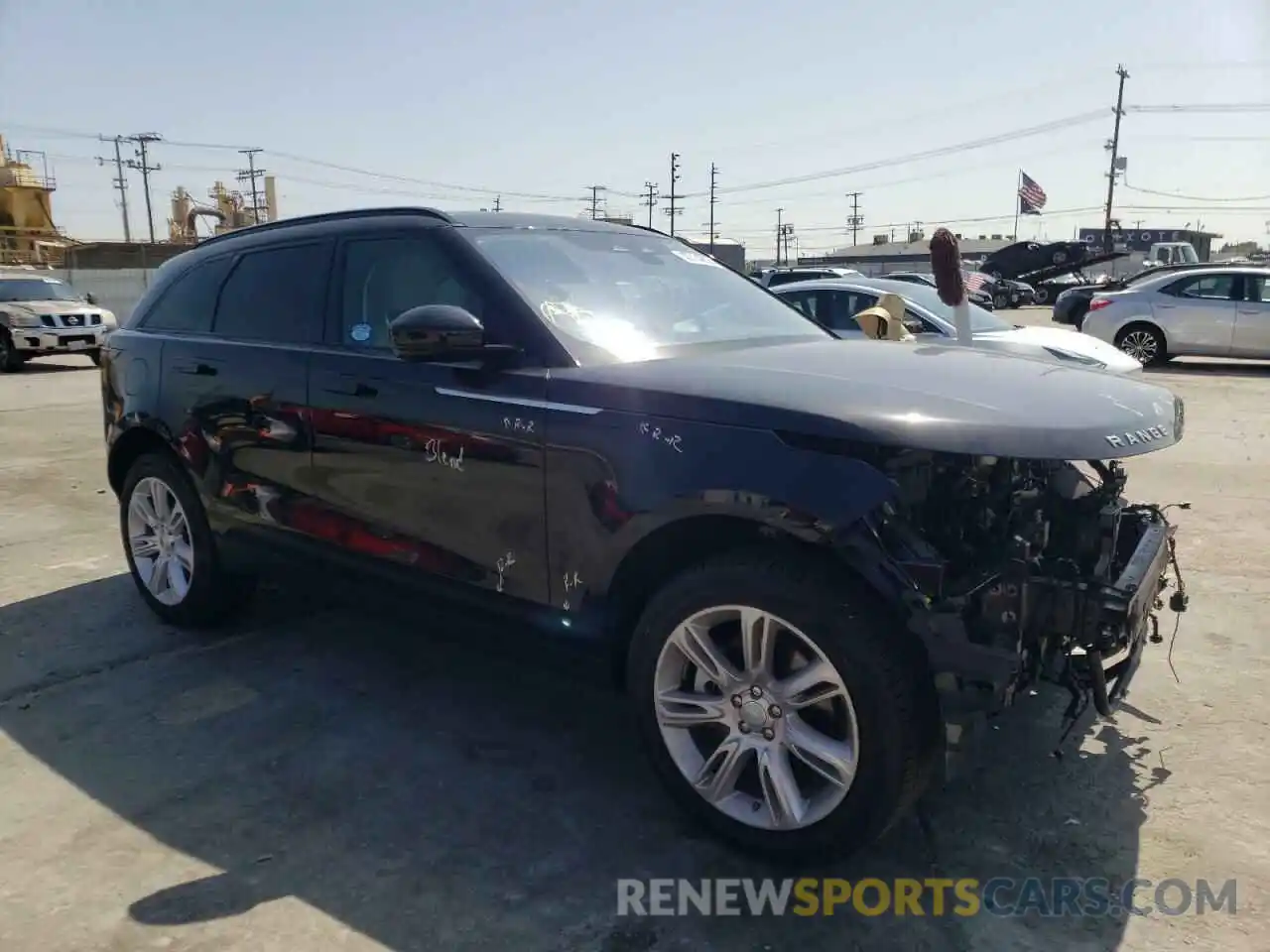 1 Photograph of a damaged car SALYJ2EX2MA301735 LAND ROVER RANGEROVER 2021