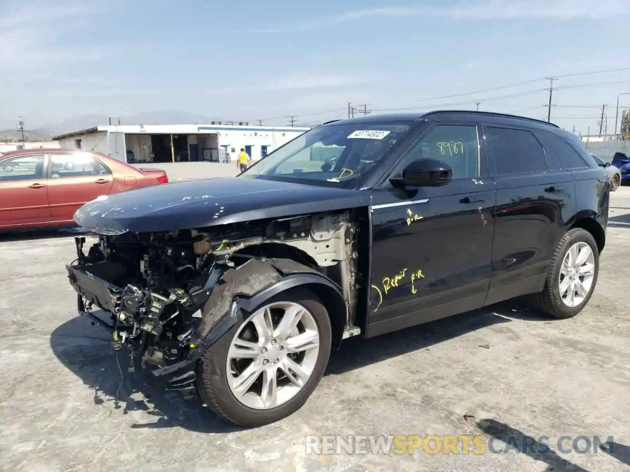 2 Photograph of a damaged car SALYJ2EX2MA301735 LAND ROVER RANGEROVER 2021