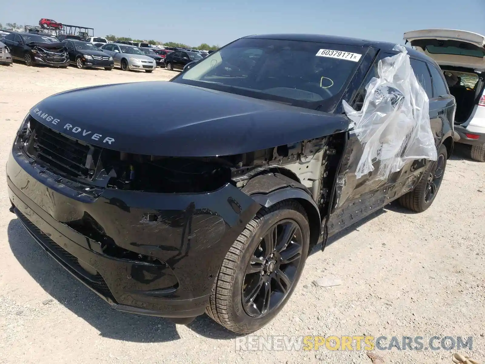 2 Photograph of a damaged car SALYJ2EX2MA318843 LAND ROVER RANGEROVER 2021