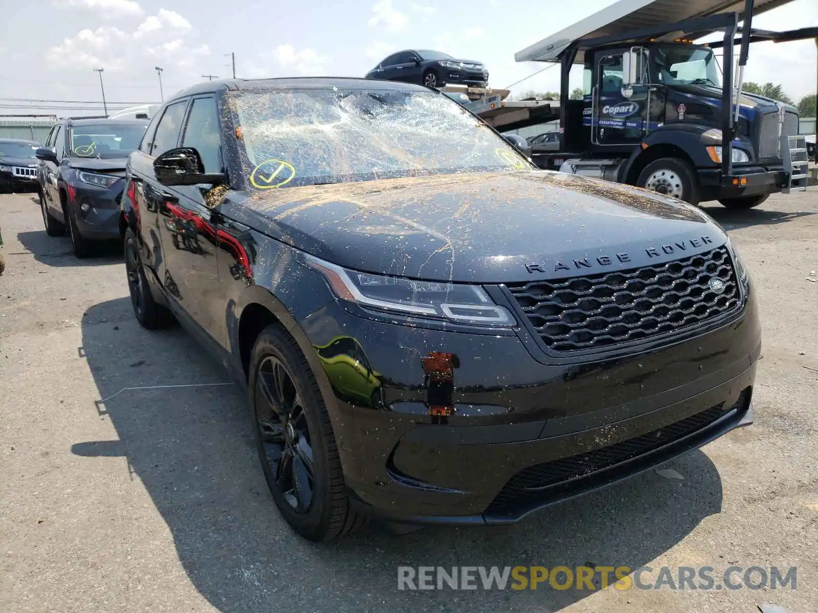 1 Photograph of a damaged car SALYJ2EX3MA314011 LAND ROVER RANGEROVER 2021