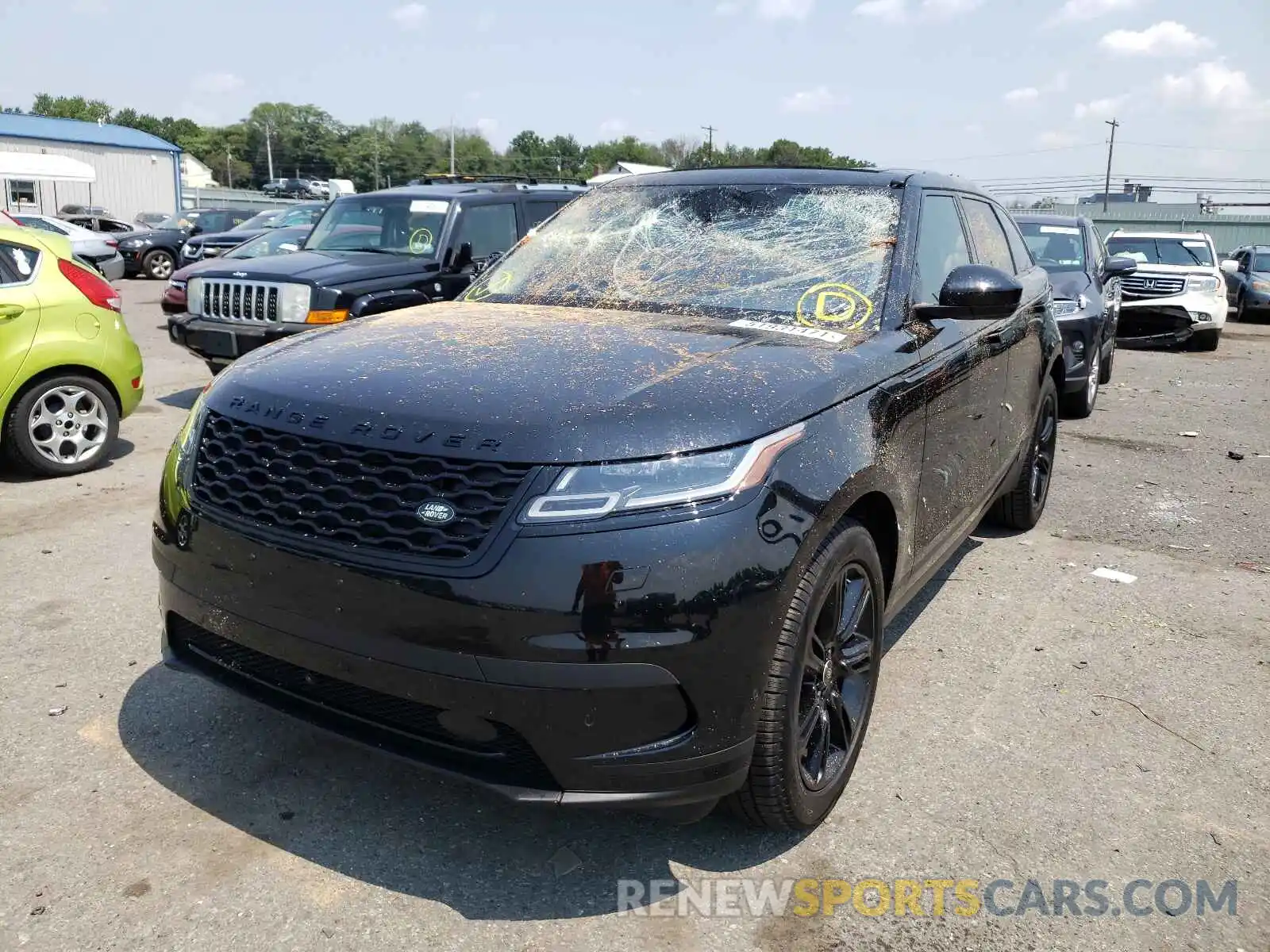 2 Photograph of a damaged car SALYJ2EX3MA314011 LAND ROVER RANGEROVER 2021