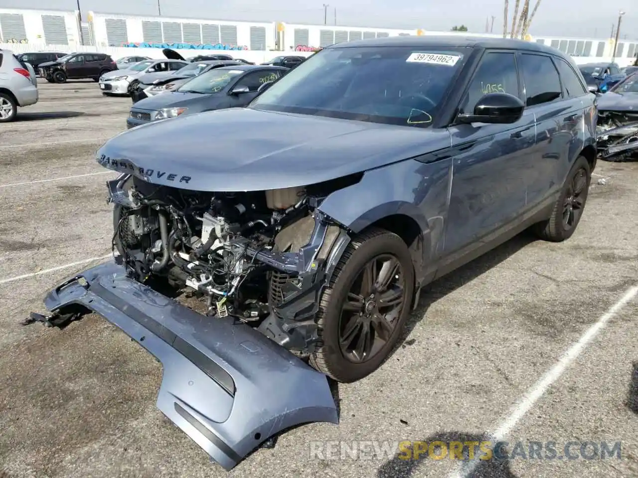 2 Photograph of a damaged car SALYJ2EX4MA317547 LAND ROVER RANGEROVER 2021