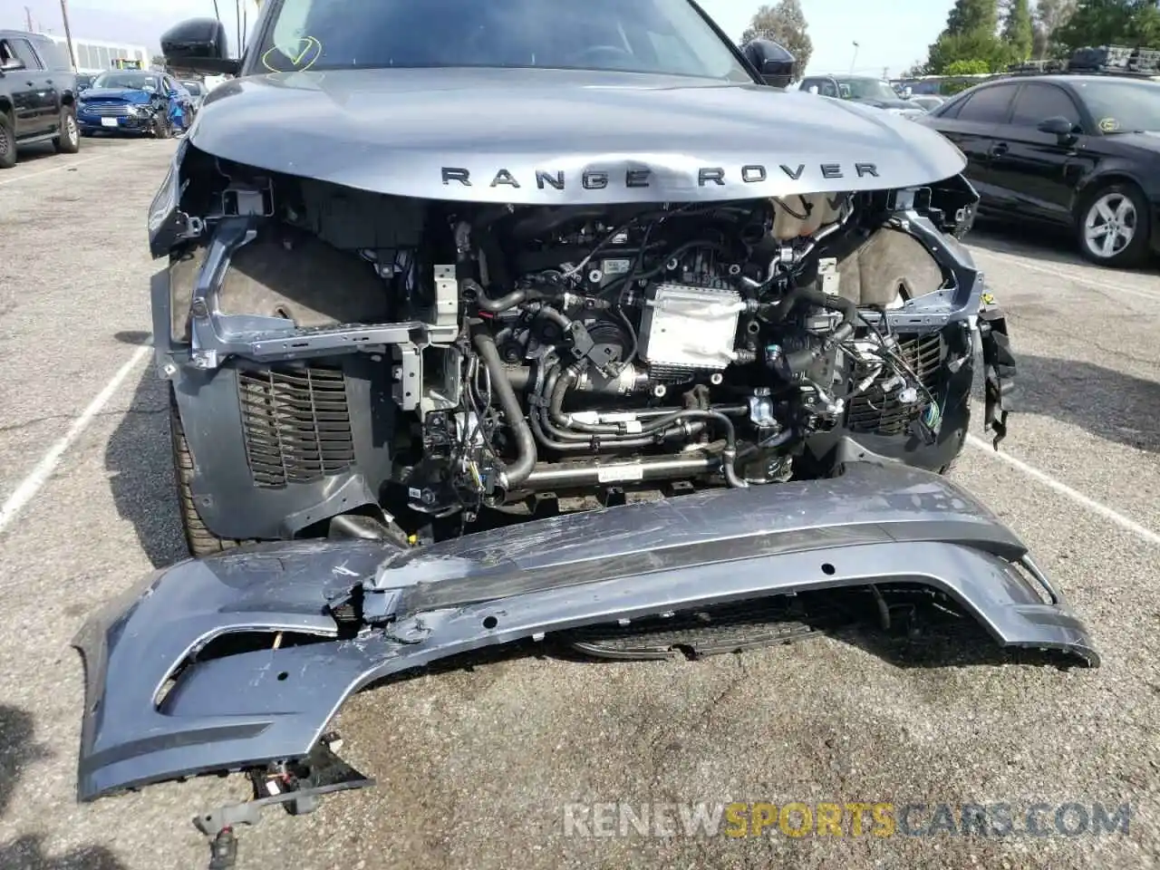 9 Photograph of a damaged car SALYJ2EX4MA317547 LAND ROVER RANGEROVER 2021