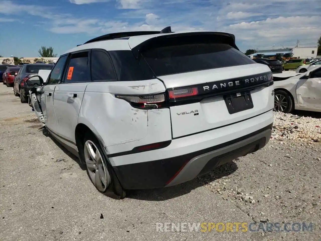 3 Photograph of a damaged car SALYJ2EX4MA320075 LAND ROVER RANGEROVER 2021