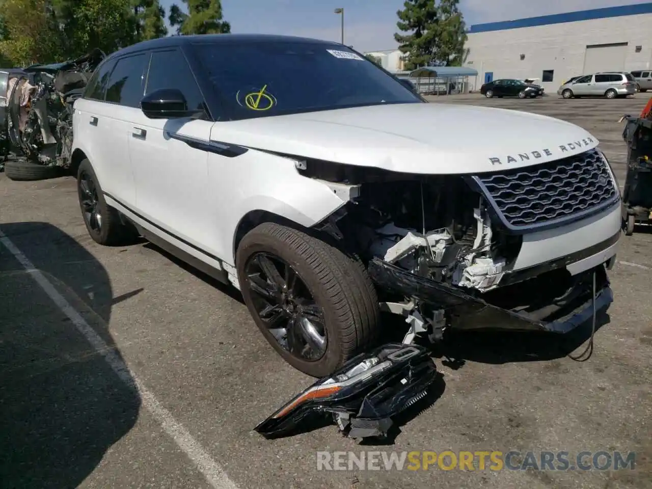 1 Photograph of a damaged car SALYJ2EX8MA312528 LAND ROVER RANGEROVER 2021