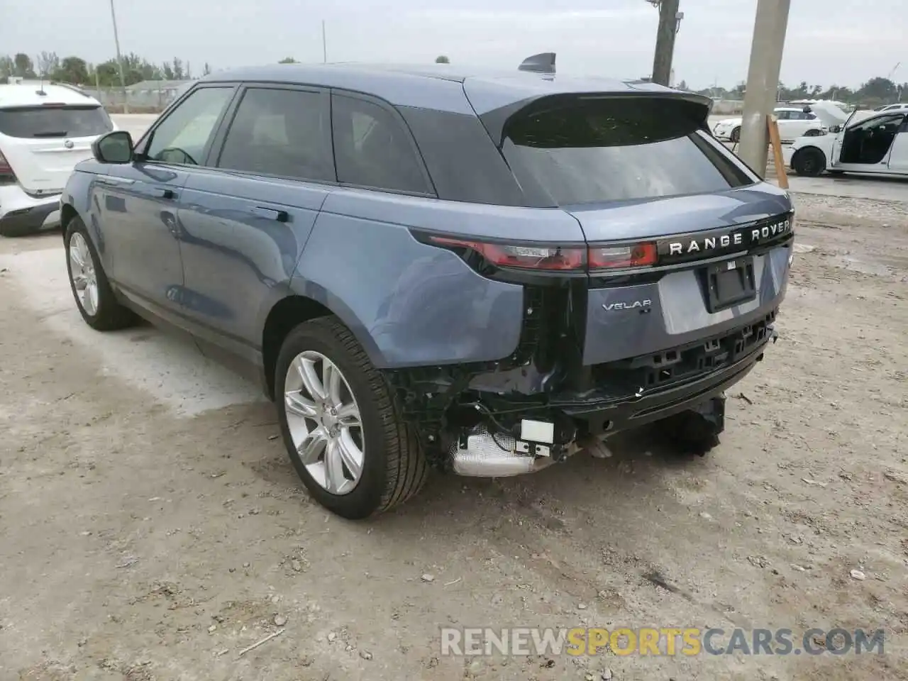 3 Photograph of a damaged car SALYJ2EX8MA316305 LAND ROVER RANGEROVER 2021