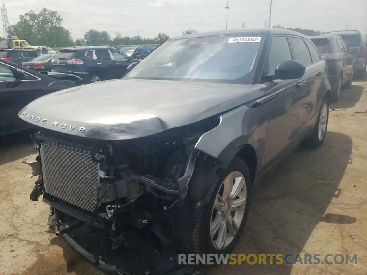 2 Photograph of a damaged car SALYJ2EX8MA320600 LAND ROVER RANGEROVER 2021