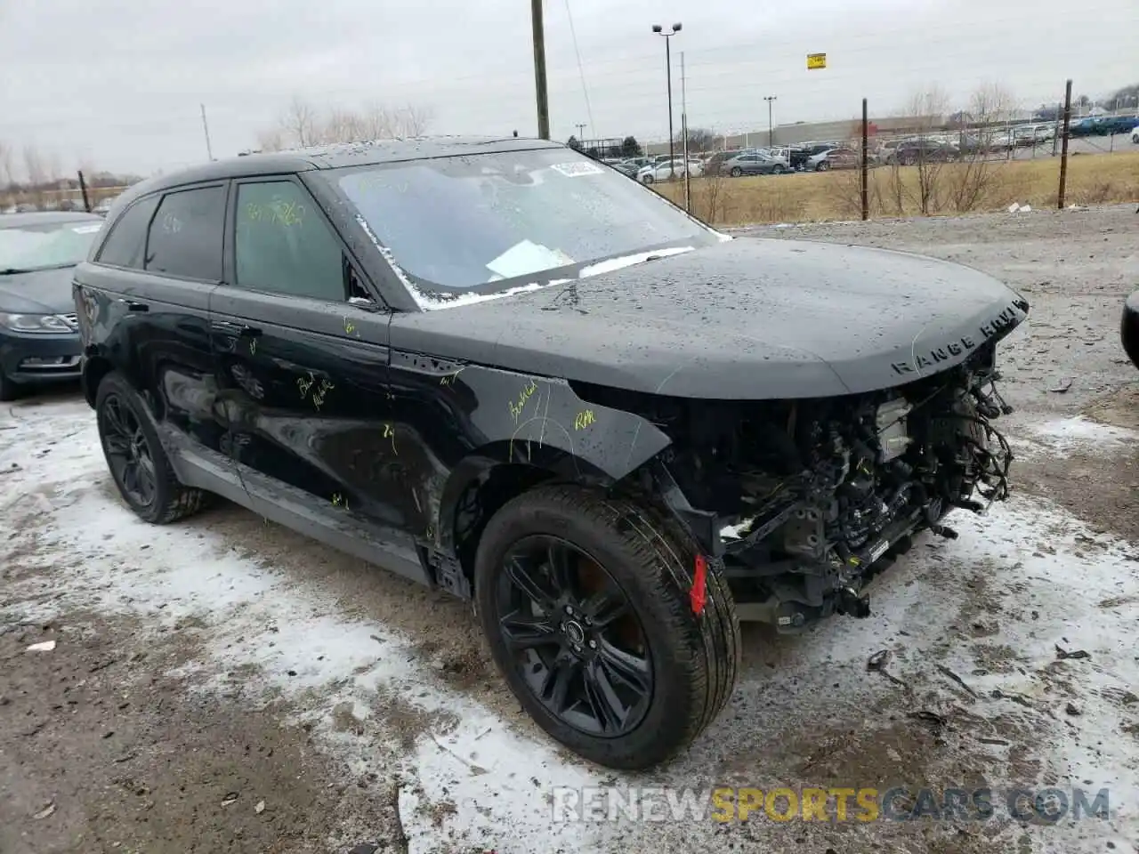 1 Photograph of a damaged car SALYJ2EX9MA312196 LAND ROVER RANGEROVER 2021