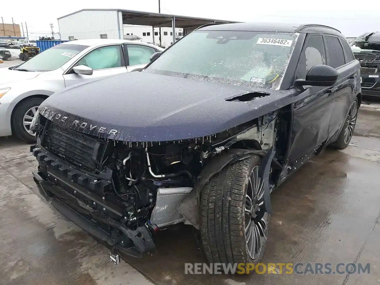 2 Photograph of a damaged car SALYM2FU1MA321437 LAND ROVER RANGEROVER 2021