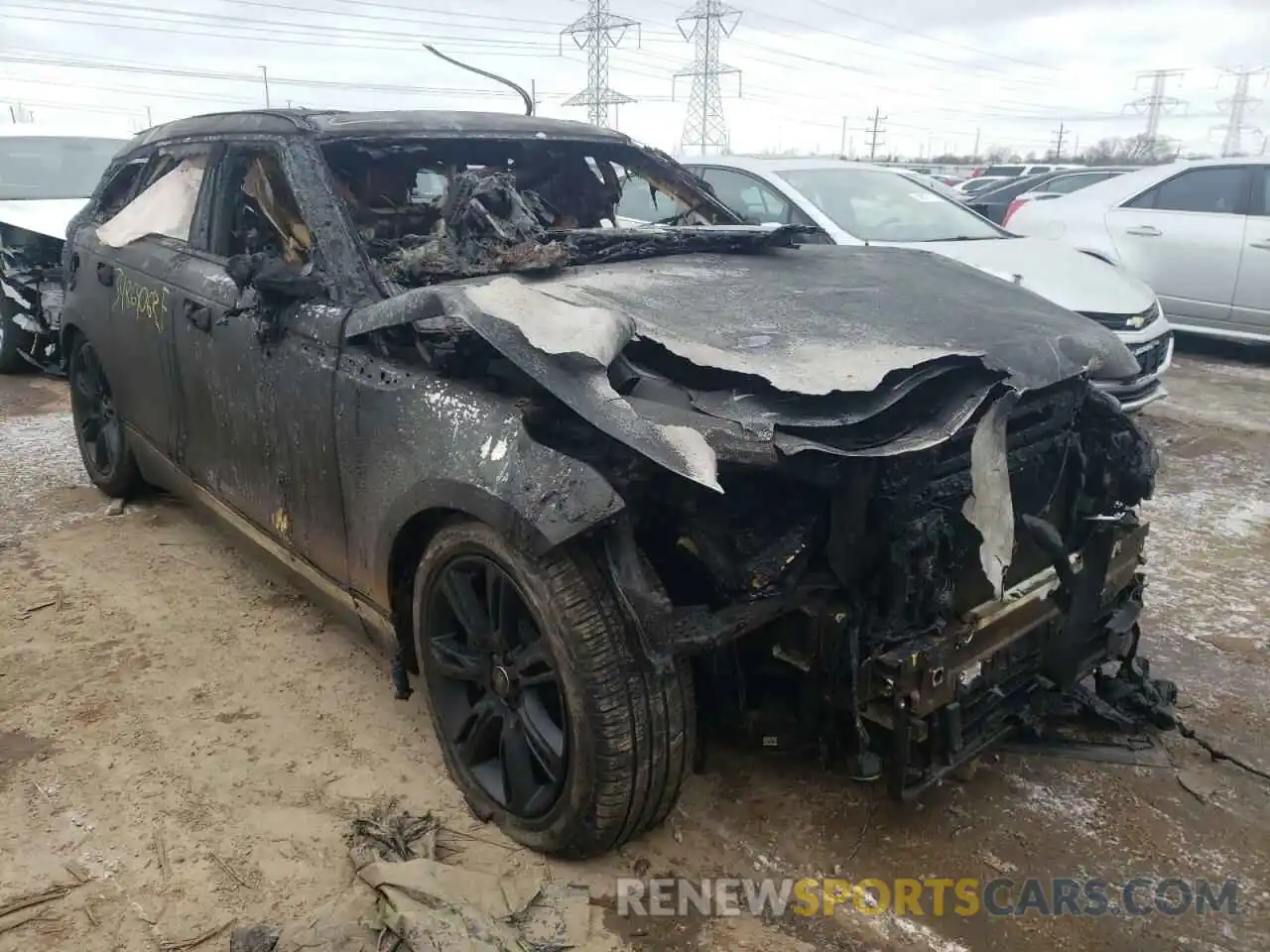 1 Photograph of a damaged car SALYT2EU0MA319618 LAND ROVER RANGEROVER 2021