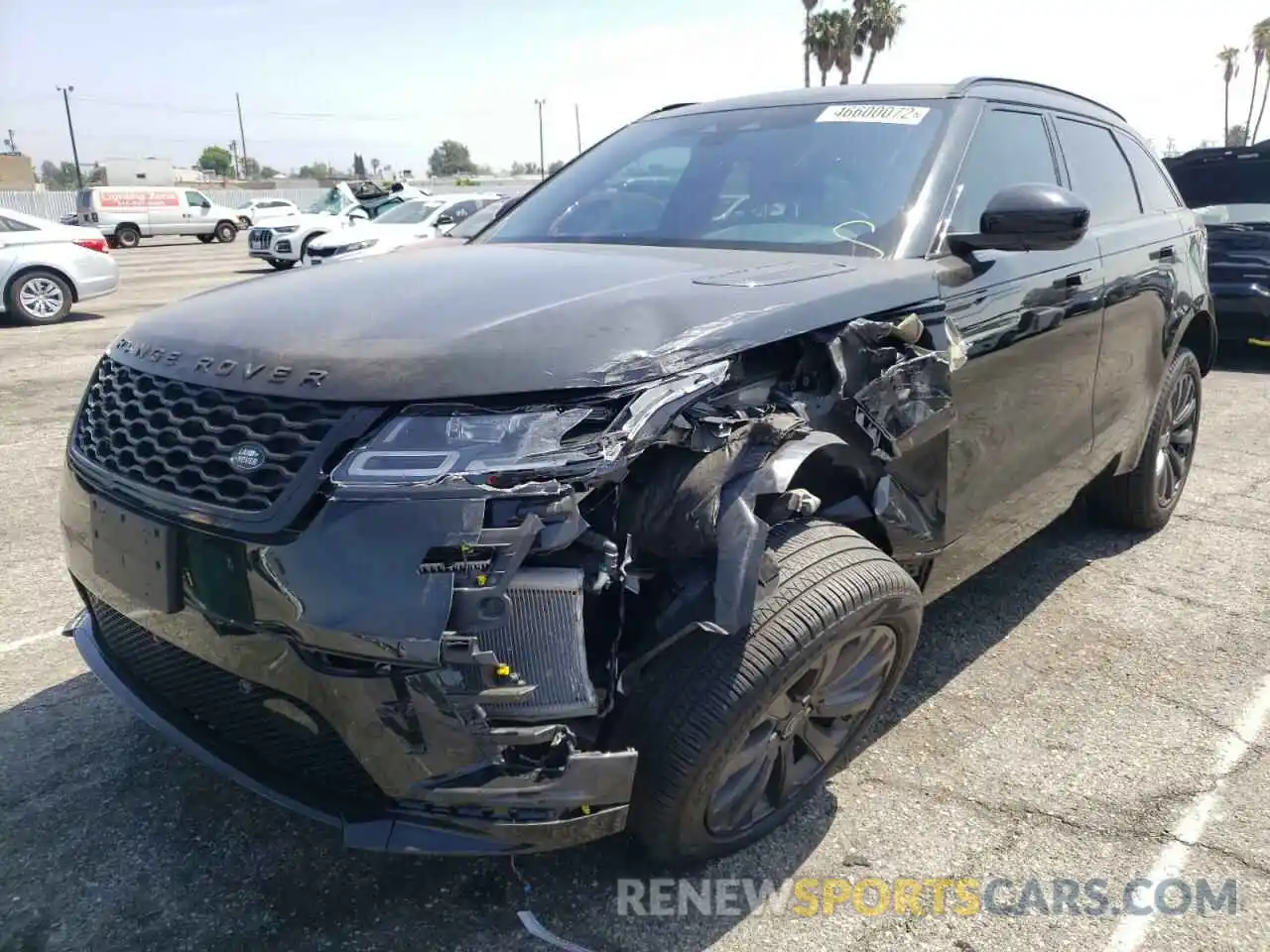 2 Photograph of a damaged car SALYT2EU4MA303227 LAND ROVER RANGEROVER 2021