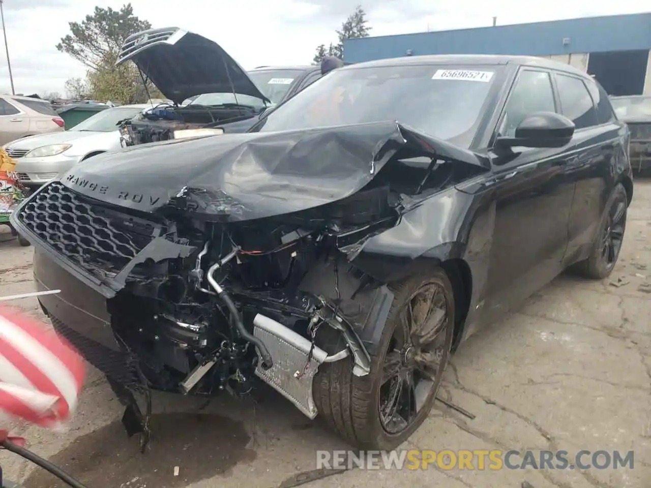 2 Photograph of a damaged car SALYT2EU7MA308616 LAND ROVER RANGEROVER 2021