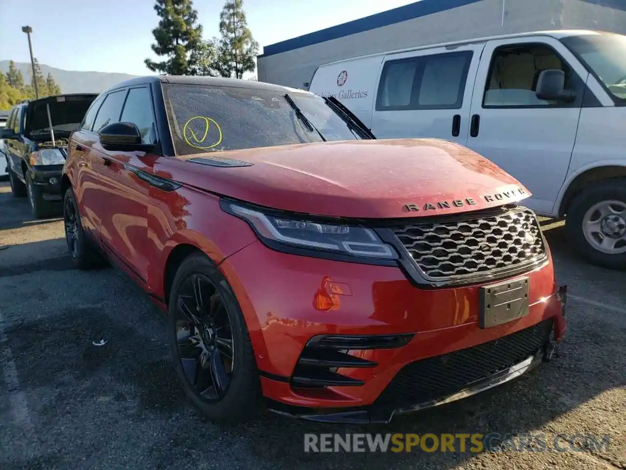 1 Photograph of a damaged car SALYT2EX0MA300612 LAND ROVER RANGEROVER 2021