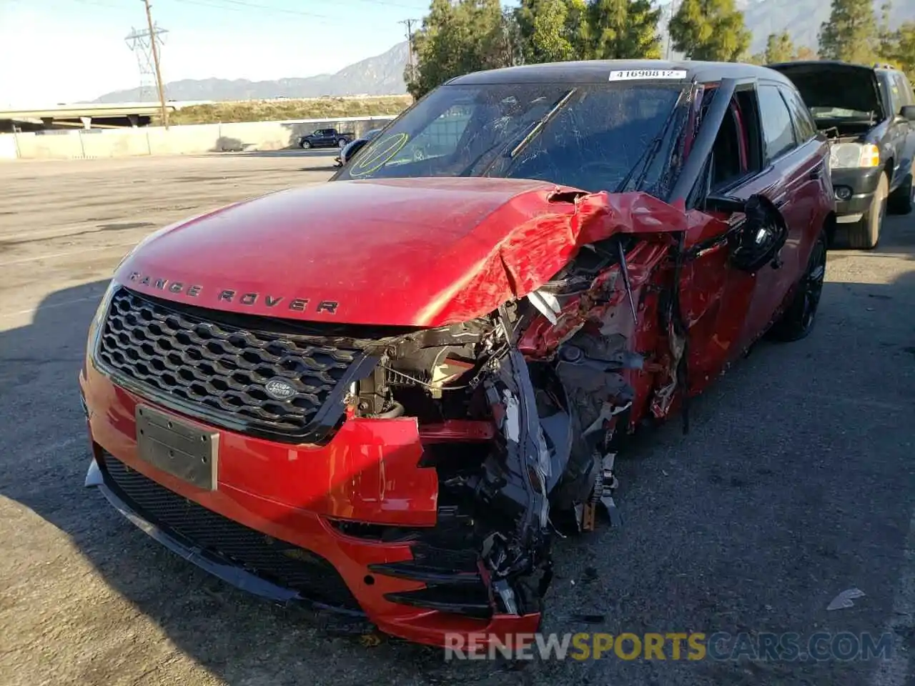 2 Photograph of a damaged car SALYT2EX0MA300612 LAND ROVER RANGEROVER 2021