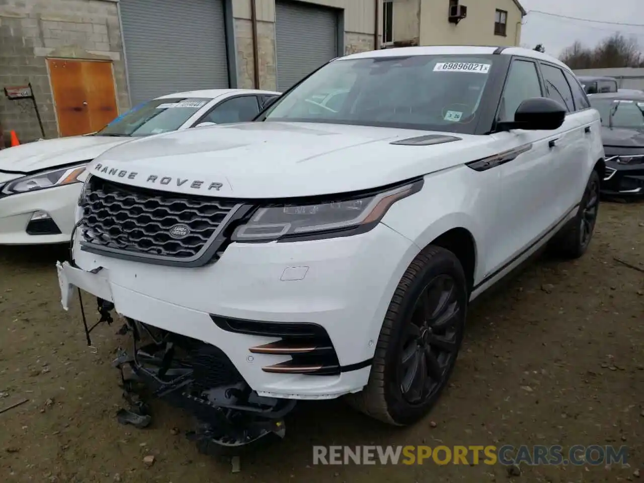 2 Фотография поврежденного автомобиля SALYT2EX1MA297932 LAND ROVER RANGEROVER 2021