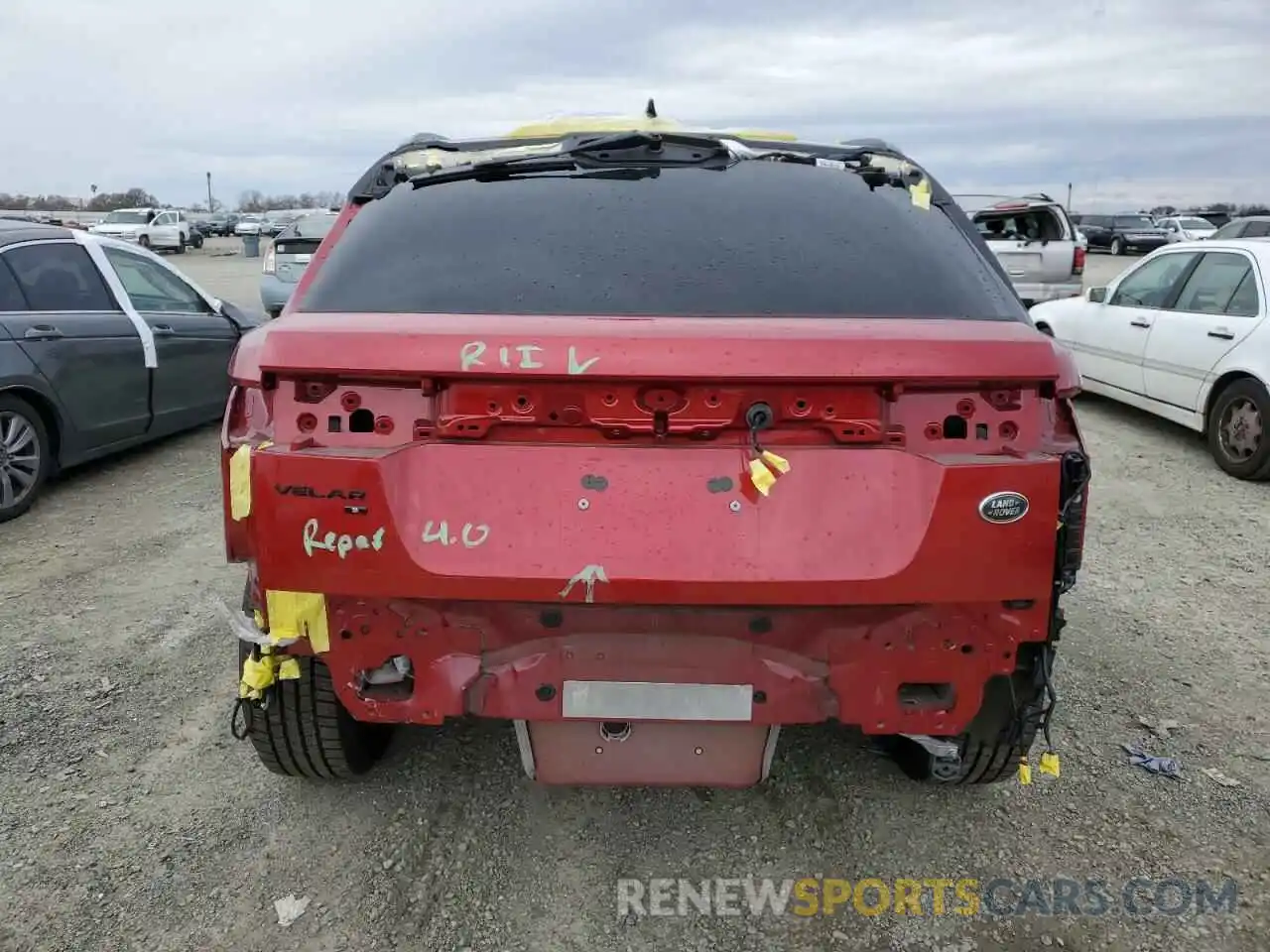 6 Photograph of a damaged car SALYT2EX1MA306743 LAND ROVER RANGEROVER 2021