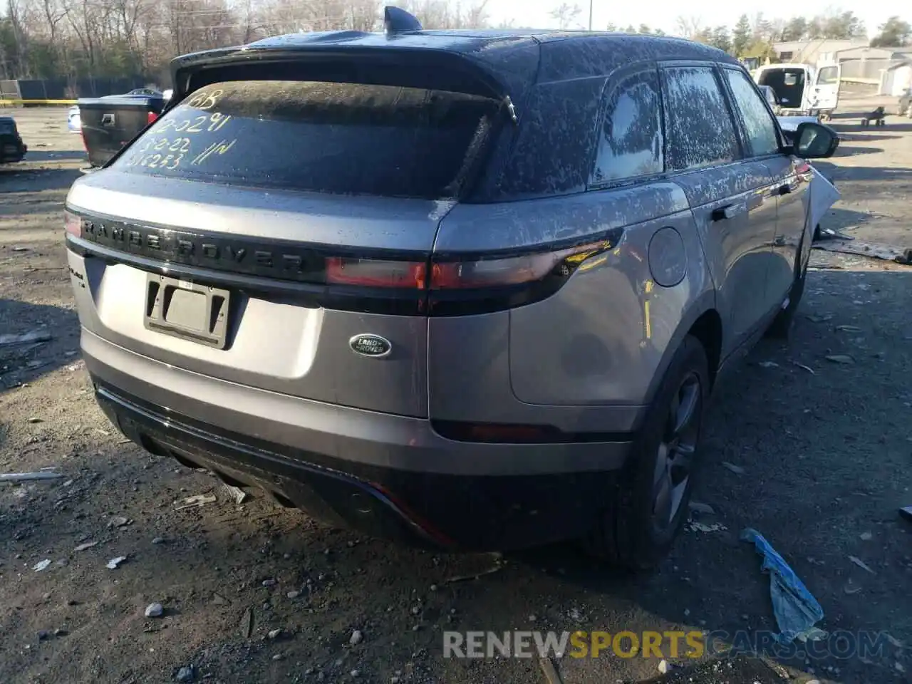 4 Фотография поврежденного автомобиля SALYT2EX1MA316253 LAND ROVER RANGEROVER 2021