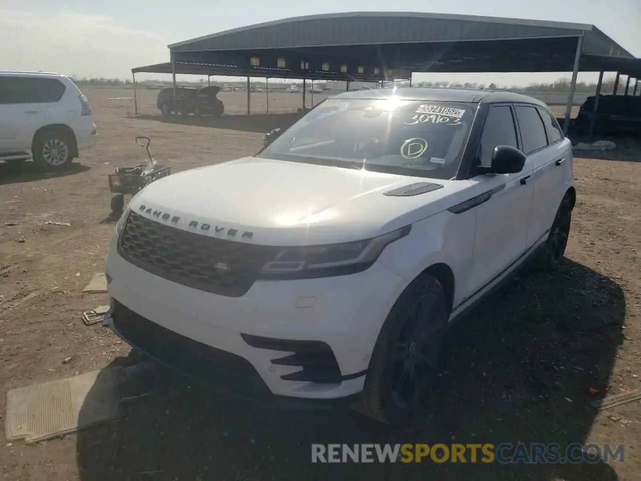 2 Photograph of a damaged car SALYT2EX2MA309103 LAND ROVER RANGEROVER 2021