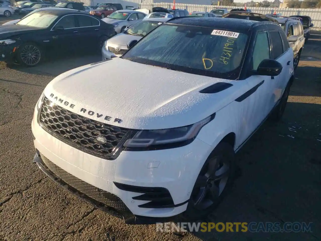 2 Photograph of a damaged car SALYT2EX3MA321969 LAND ROVER RANGEROVER 2021