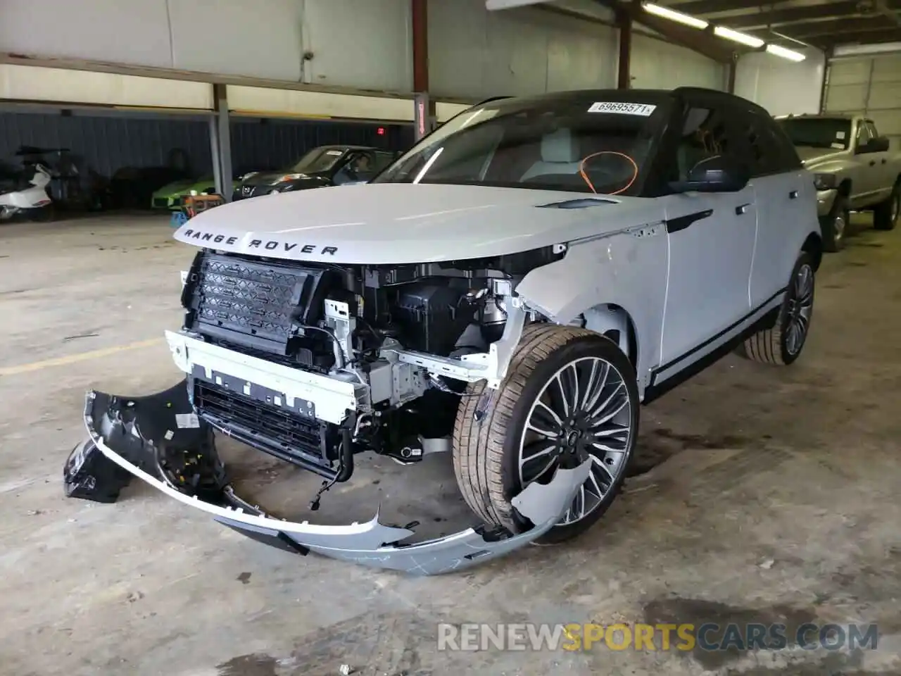 2 Photograph of a damaged car SALYT2EX7MA322994 LAND ROVER RANGEROVER 2021