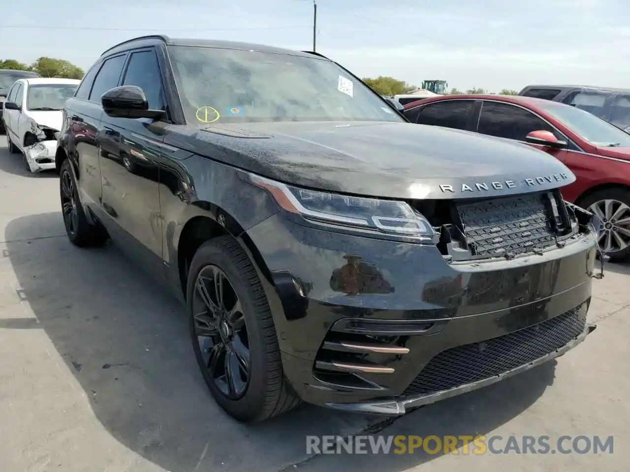 1 Photograph of a damaged car SALYT2EX7MA324180 LAND ROVER RANGEROVER 2021